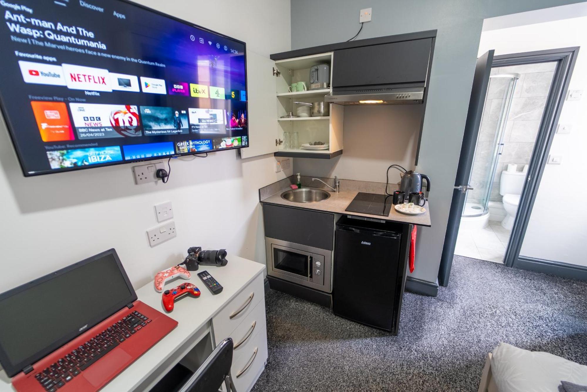 Free Parking Cosy Studios Close To City And Qe And Uob! Birmingham Oda fotoğraf